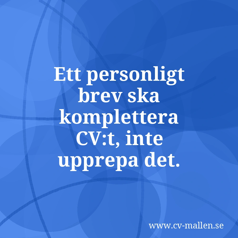 Personligt brev: så skriver du ett som ger intervjuer