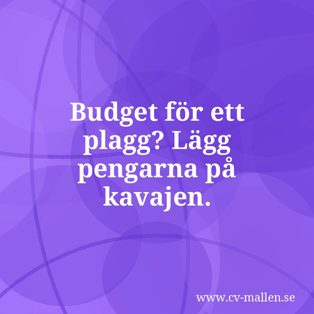 Budget för ett plagg? Lägg pengarna på kavajen.