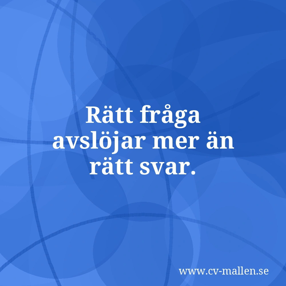 15 smarta frågor att ställa på en arbetsintervju