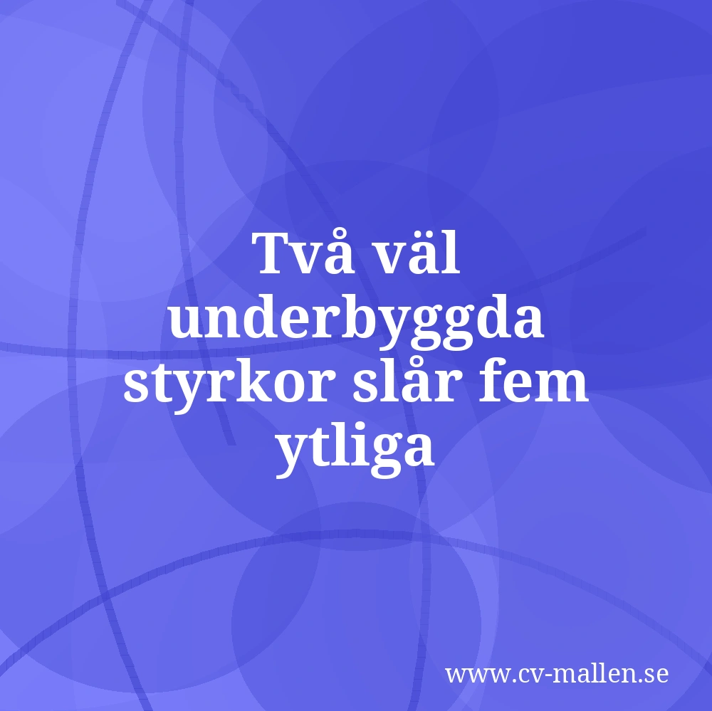 Styrkor på arbetsintervju – exempel och formuleringar som övertygar